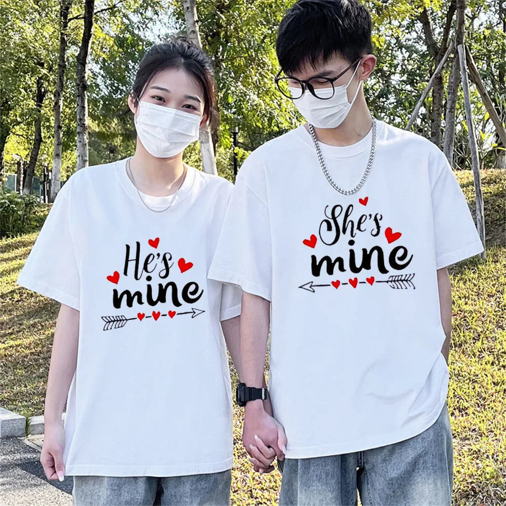 He's Mine And She's Mine Shirts