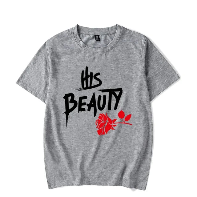 Beauty and beast shirts for couples online