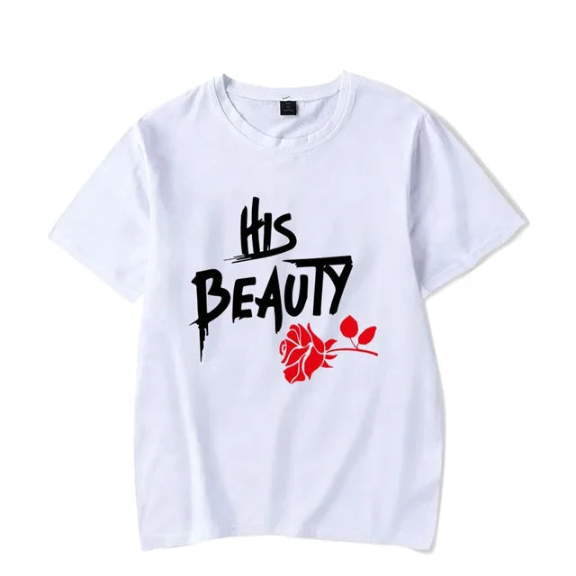 Beauty and beast shirts best sale for couples