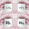Hubby and Wifey Mugs
