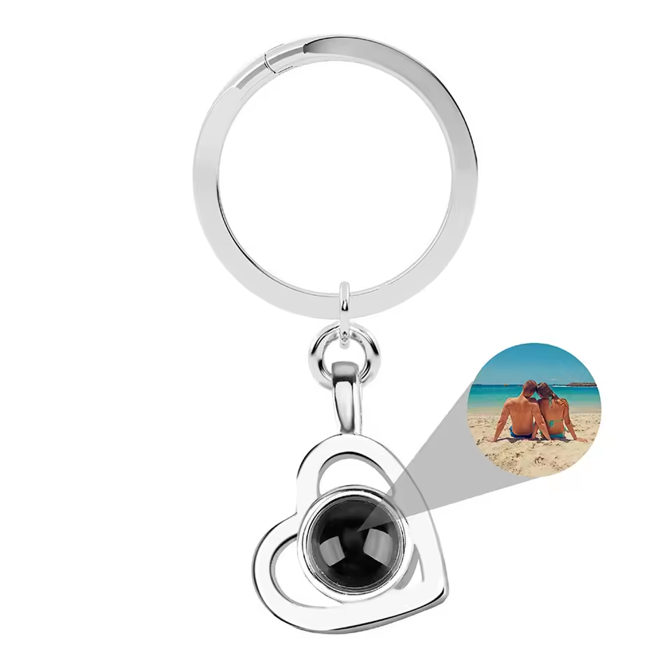 Personalized Photo Projection Keychain