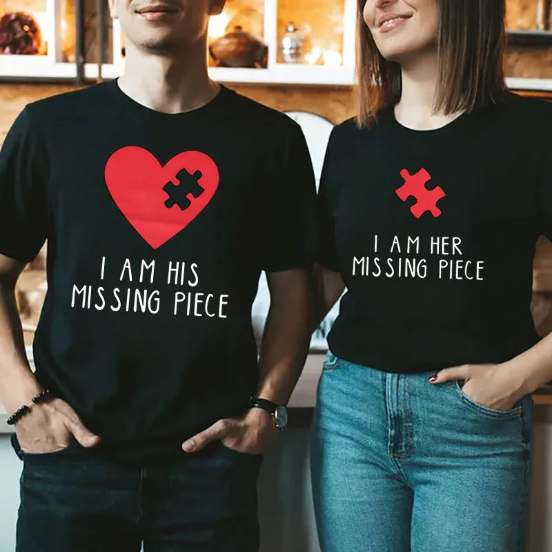 Im Your Missing Piece Couple Shirt