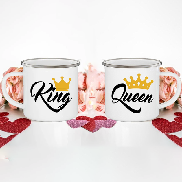 King and Queen Coffee Mug