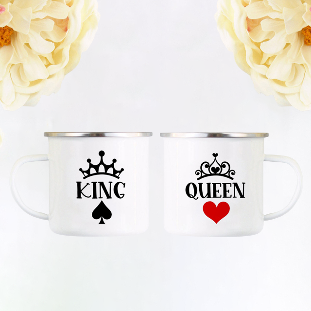 King and Queen Couple Mugs