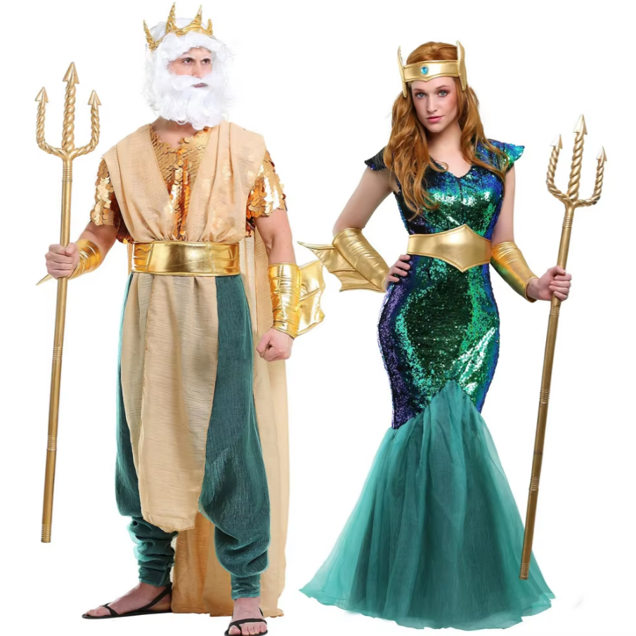 mermaid dress up ideas Deluxe Mermaid Queen Costume
