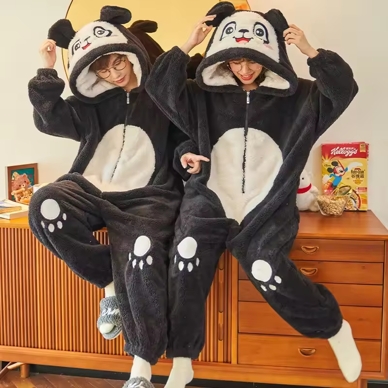 Teddy bear onesie for couple