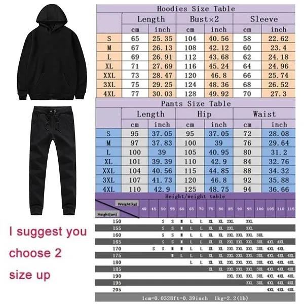 King and Queen Matching couple jogger set