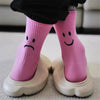 Smiley couples socks