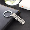 Wherever You Go Come Back to Me Keychain