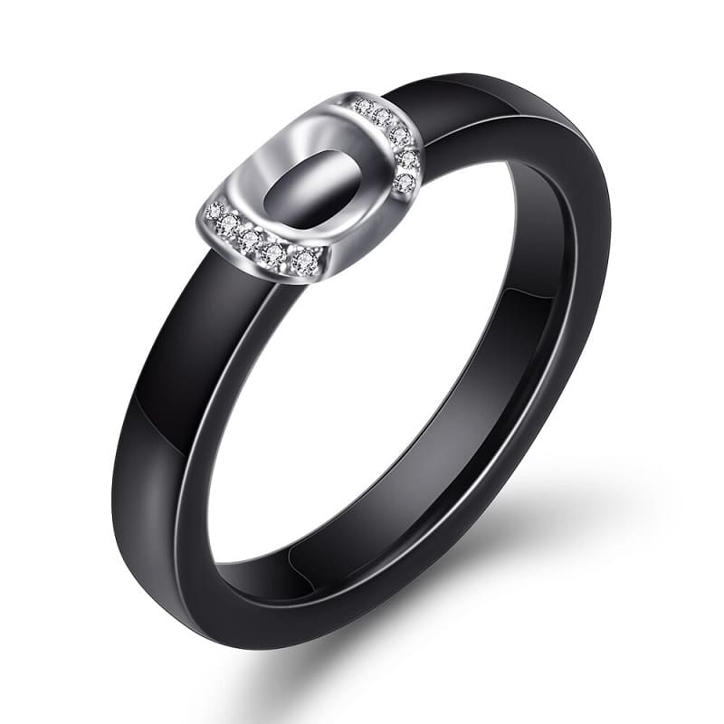 Ceramic wedding ring