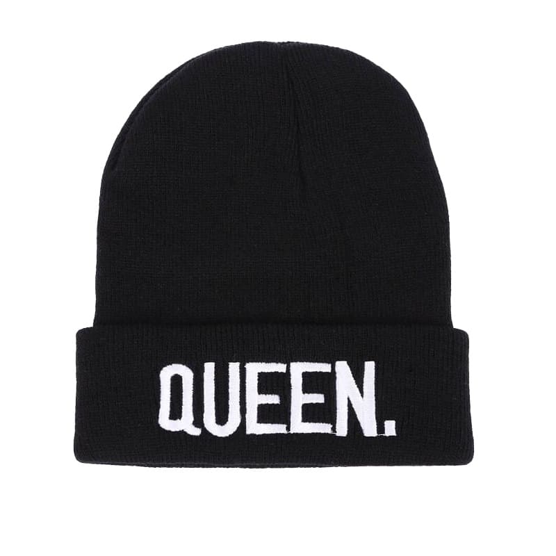 King and queen beanies