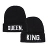 King and queen beanies