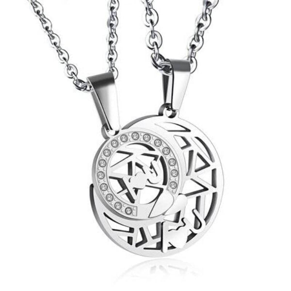 Moon and sun matching chains for couples | My Couple Goal