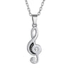 Music Couple Necklace