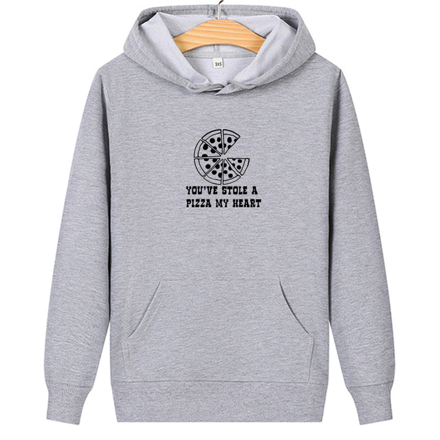 Couple Hoodies Pizza