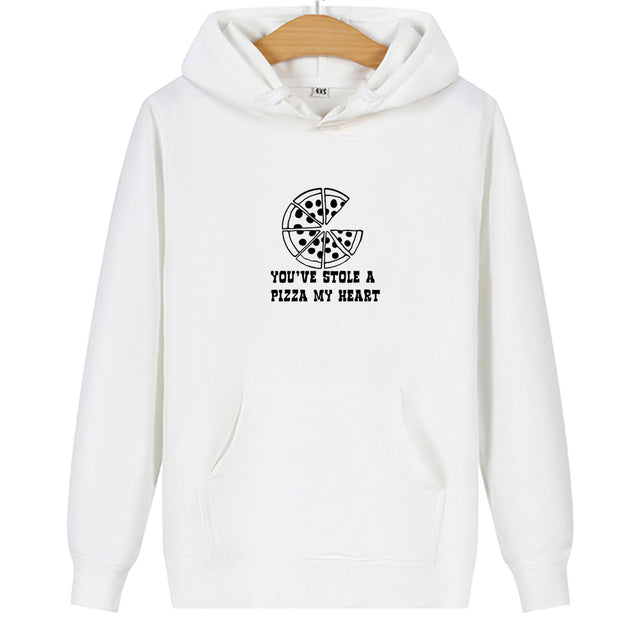 Couple Hoodies Pizza
