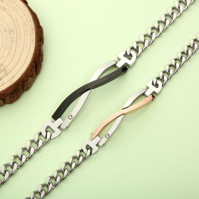 Couple bracelets infinity