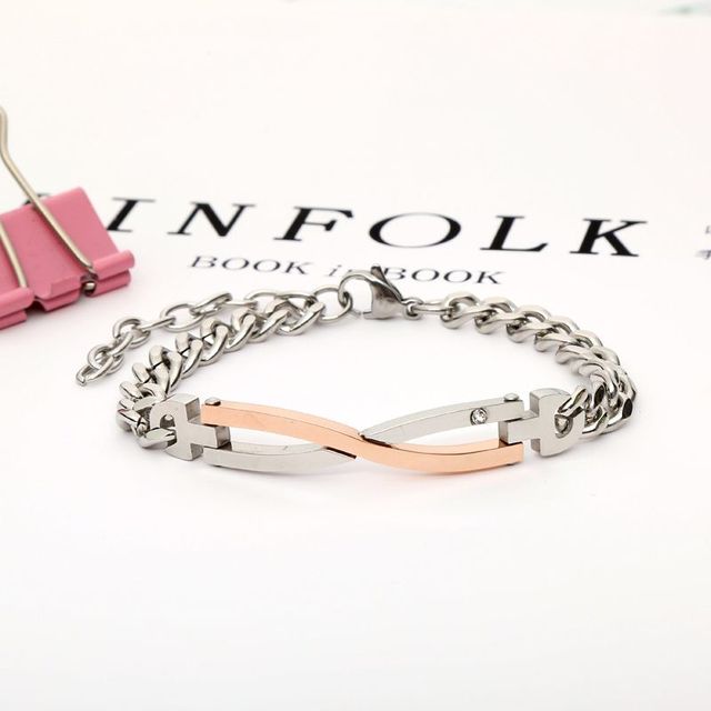 Couple bracelets infinity