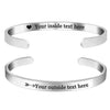 Custom bracelets for couples