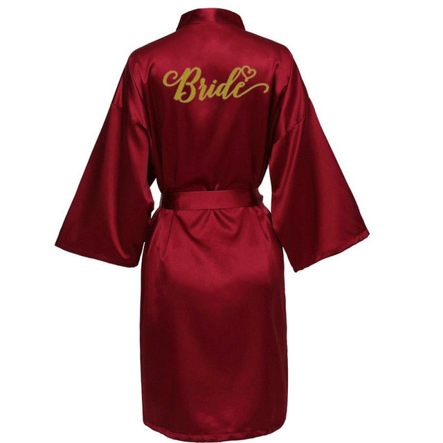Satin Robes for Bridesmaids