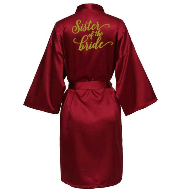 Satin Robes for Bridesmaids