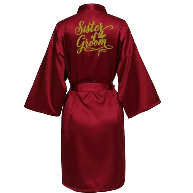 Satin Robes for Bridesmaids