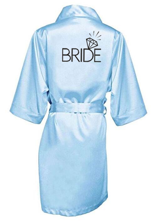 Satin Bridal Party Robes