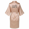 Satin Bridal Party Robes