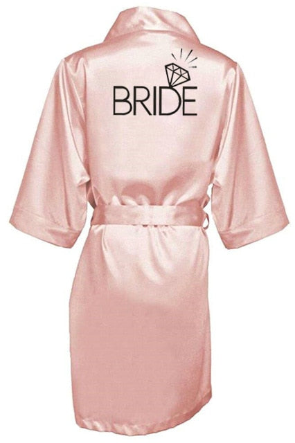 Satin Bridal Party Robes