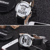 His and hers couples watch set