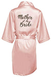 Bride and Bridesmaid Satin Robes