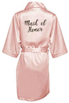 Bride and Bridesmaid Satin Robes