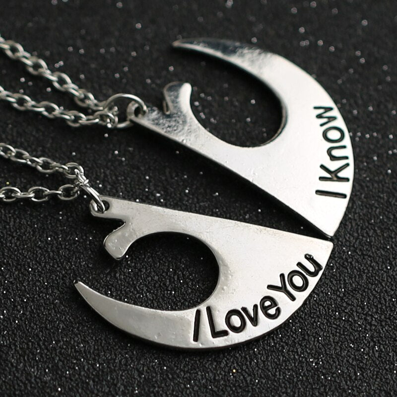 I Love You I Know Necklace