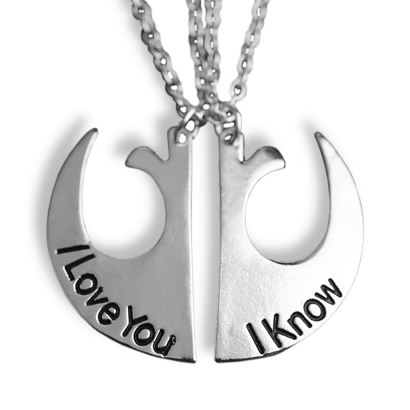 I Love You I Know Necklace