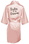 Bride and Bridesmaid Satin Robes