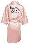 Bride and Bridesmaid Satin Robes