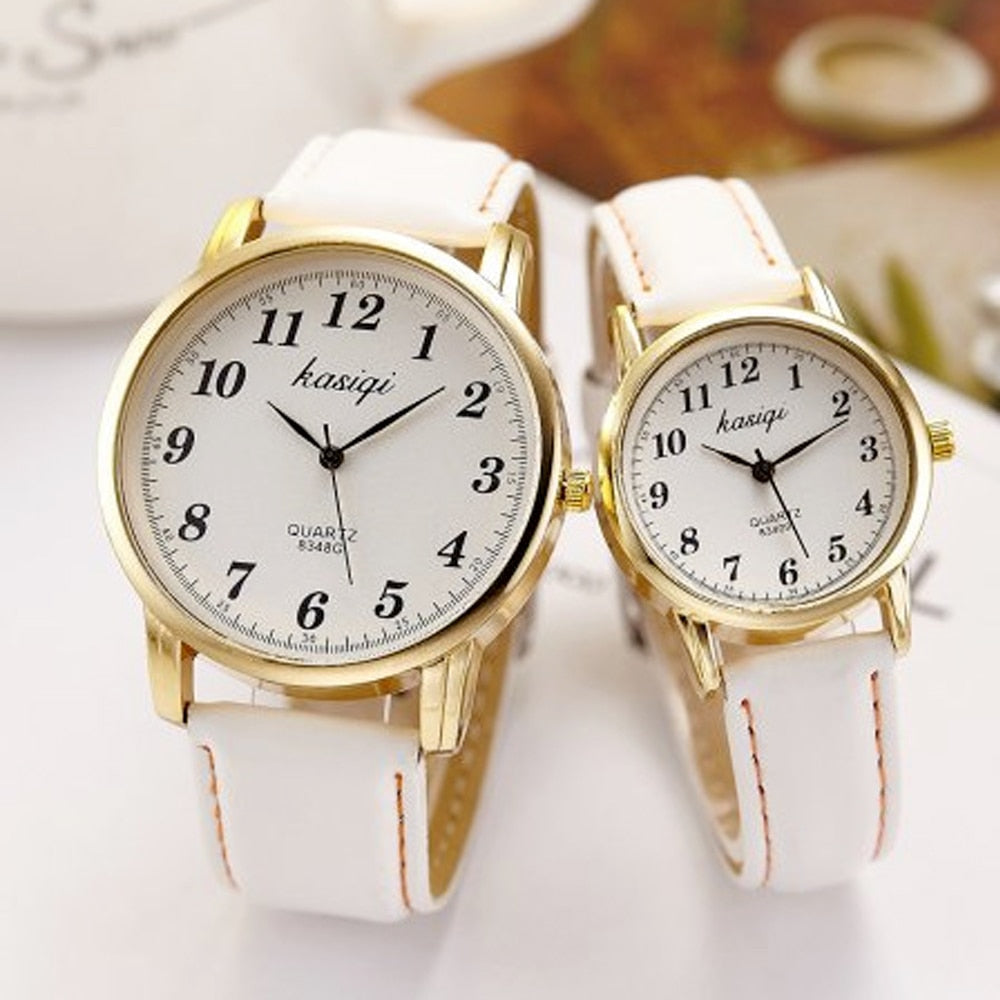 Buy His & Hers Watches Couple Watch for Men Women Matching Wristwatch Pair  Analog Quartz Date Waterproof Anniversary Watches Gifts Set Online at  desertcartINDIA