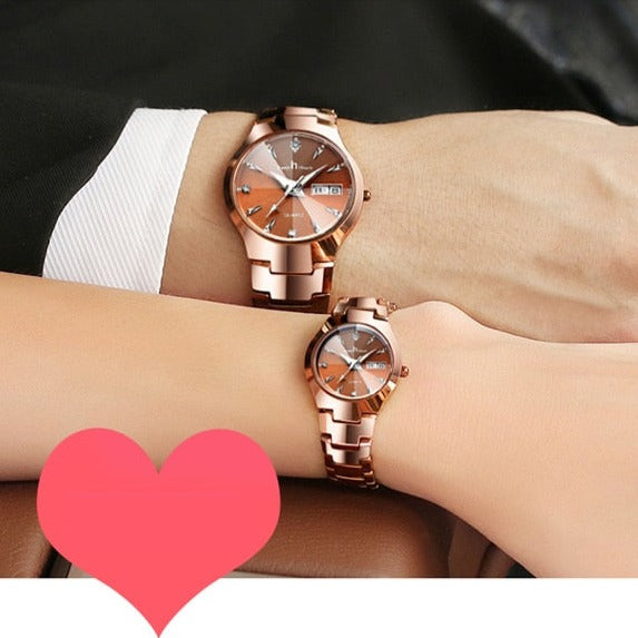 Mens and womens matching watches