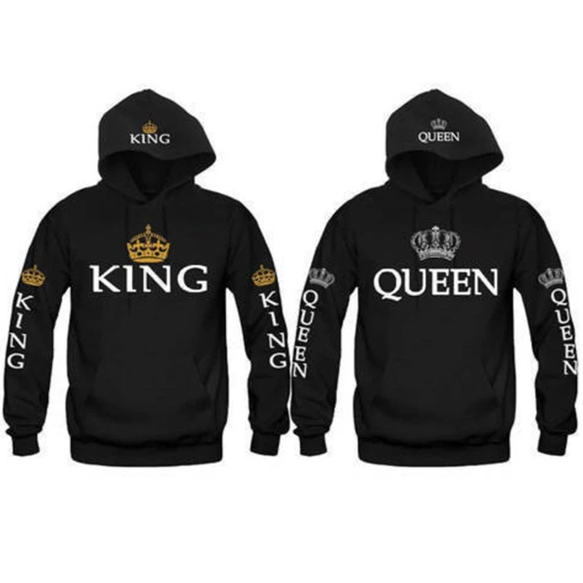 King and Queen Hoodies My Couple Goal