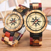 Wind Rose Couple Watches