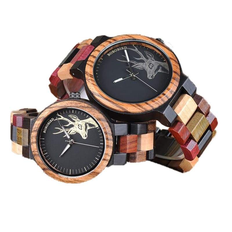 Wooden watches for couples