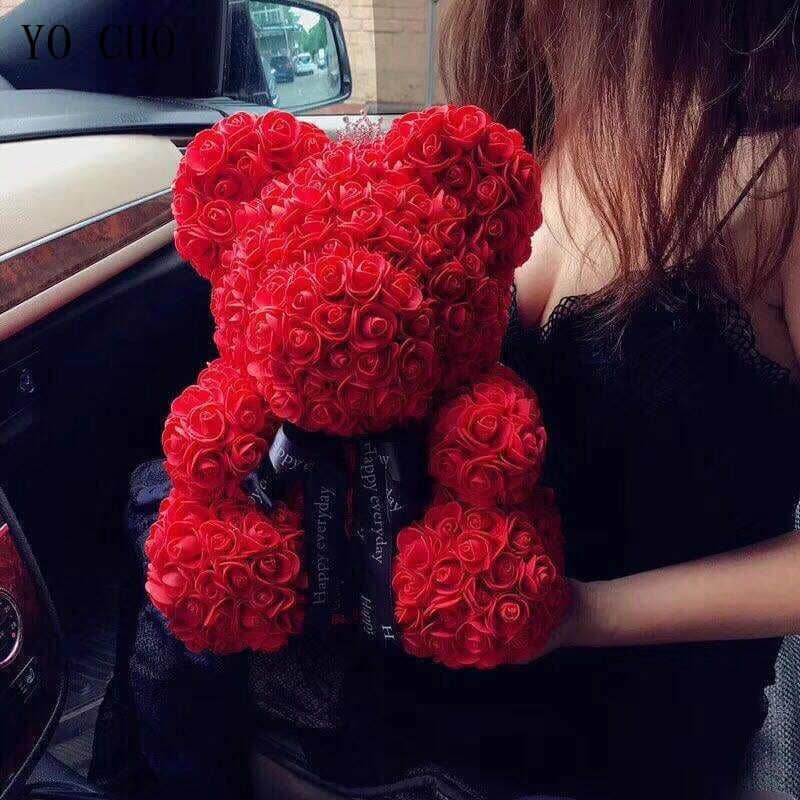 Red Rose Bear