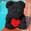 Black Rose Teddy Bear