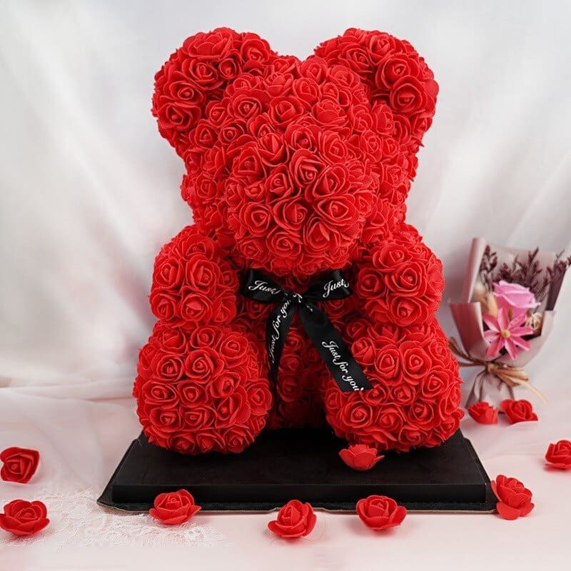 Red Rose Bear