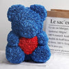 Blue Rose Bear