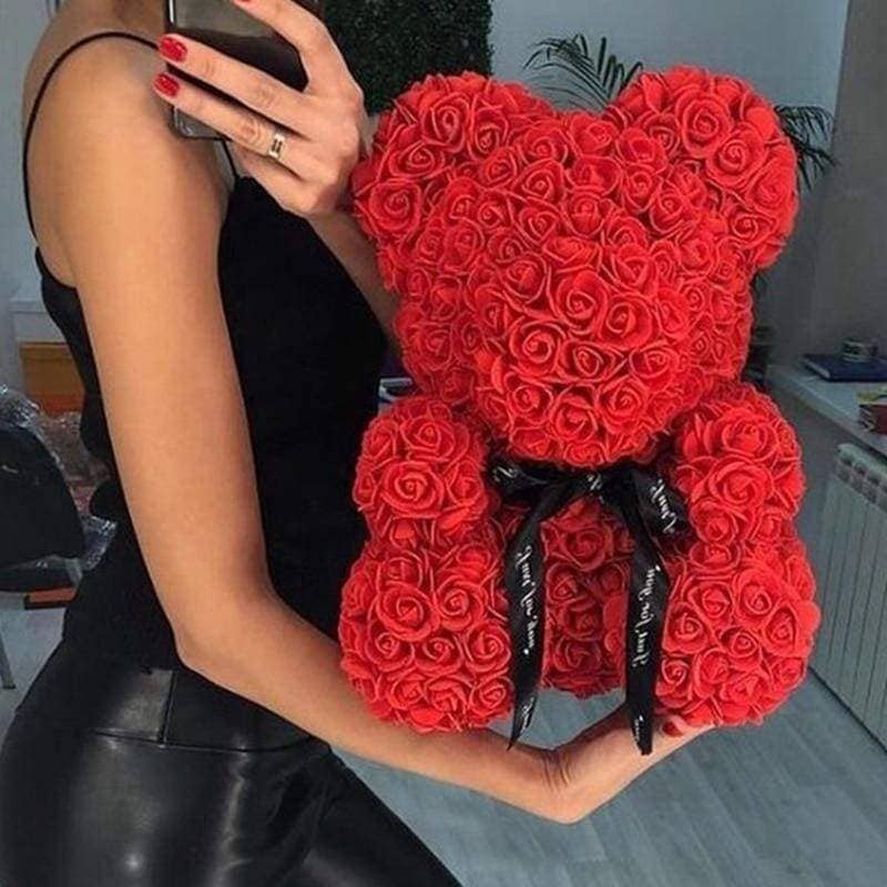 Red Rose Bear