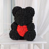 Black Rose Teddy Bear