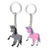 Unicorn Couple Keychain