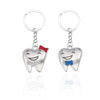 Teeth Couple Keychain
