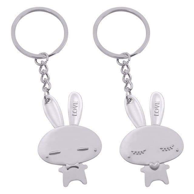 Bunny Keychain for Couples